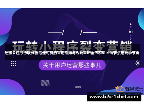 把握关注欧协联赛程最佳时机的实用指南与观赛策略全面解析关键节点与赛季节奏